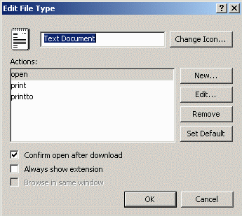 Edit File Type